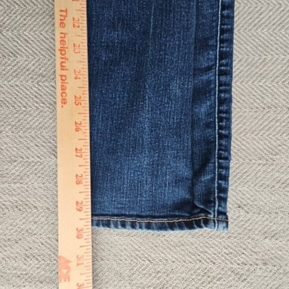 Hollister Jeans Junior Size 15R W32 L32 Straight Skinny Med Wash Style 61956050 - Picture 15 of 16